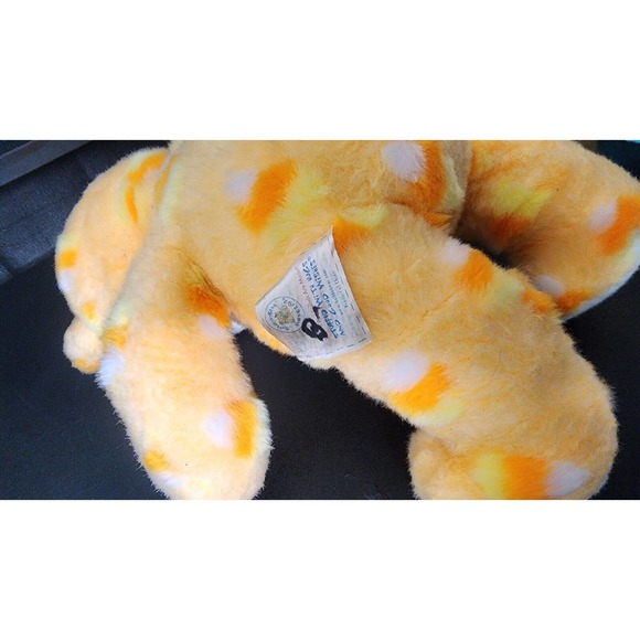 2005 Build a Bear Workshop Orange Halloween Candy Corn Bear Plush BABW Retired - Picture 5 of 5
